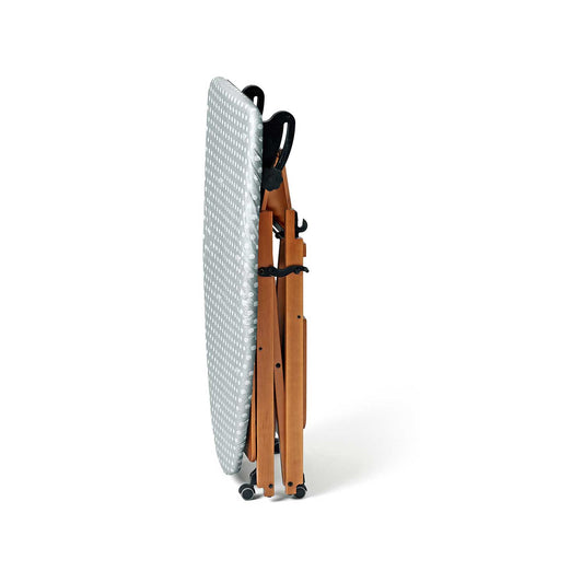 Bügeltisch, Bügelstation, Bügelbrett Holz, größte Arbeitsfläche in seiner Kategorie 115 x 54 cm, Höhe 86-92 cm, BRAVO, 2