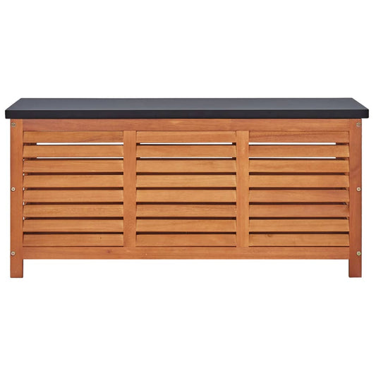 vidaXL Gartenbox 117x50x55 cm Eukalyptus Massivholz