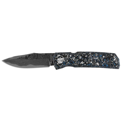 Maserin Power 502 – Limitiertes Gentleman-Klappmesser aus Magnacore-Damaststahl mit Fatcarbon®-Griff