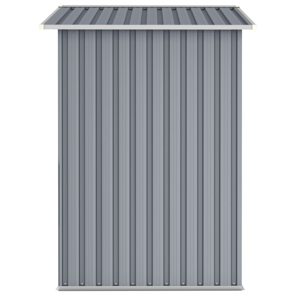 Geräteschuppen, Gartenschrank Wetterfest, Gerätehaus, Gerätehaus metall, Outdoor schrank, Verzinkter Stahl, vidaXL, 4
