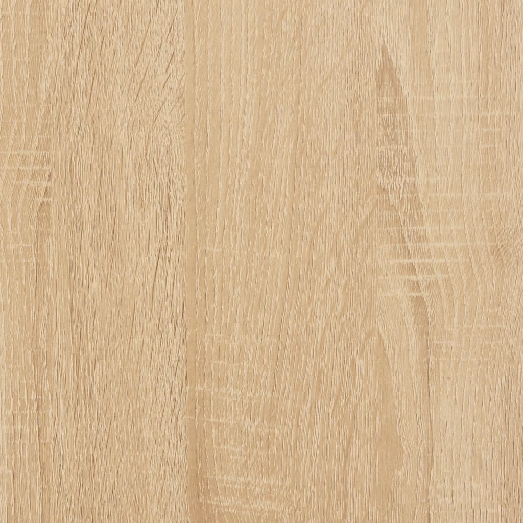 vidaXL - Eckschreibtisch Sonoma-Eiche 145x100x76 cm Holzwerkstoff