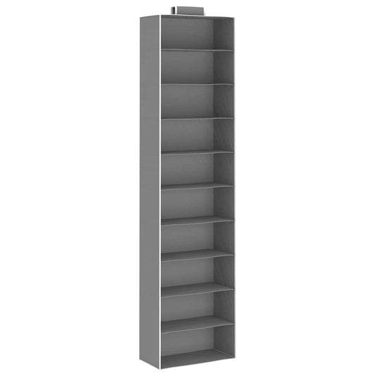Hängeaufbewahrung für Schränke 2 Stk. mit 10 Fächern Stoff, vidaXL, 2
