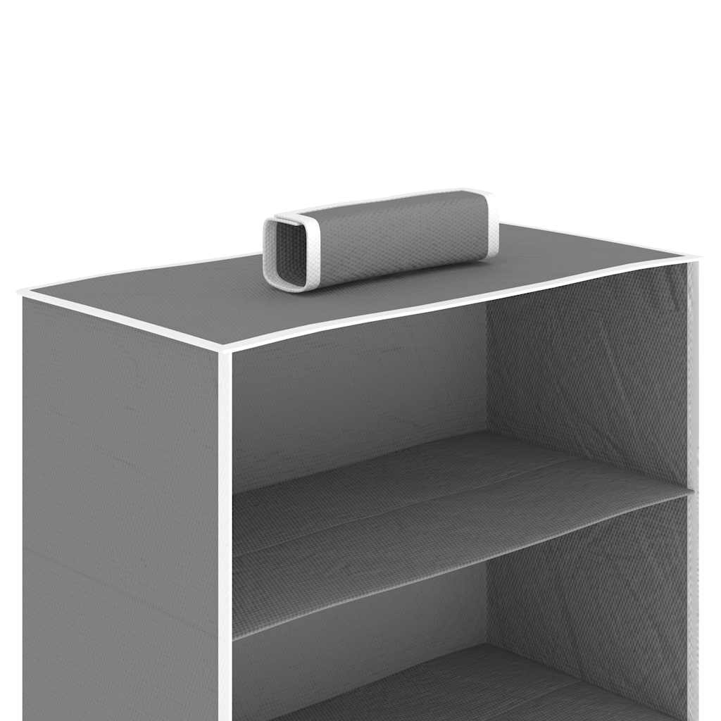 Hängeaufbewahrung für Schränke 2 Stk. mit 10 Fächern Stoff, vidaXL, 7