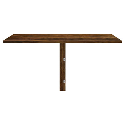 vidaXL – Wandklapptisch aus Holzwerkstoff, 100 × 60 × 56 cm, Räuchereiche