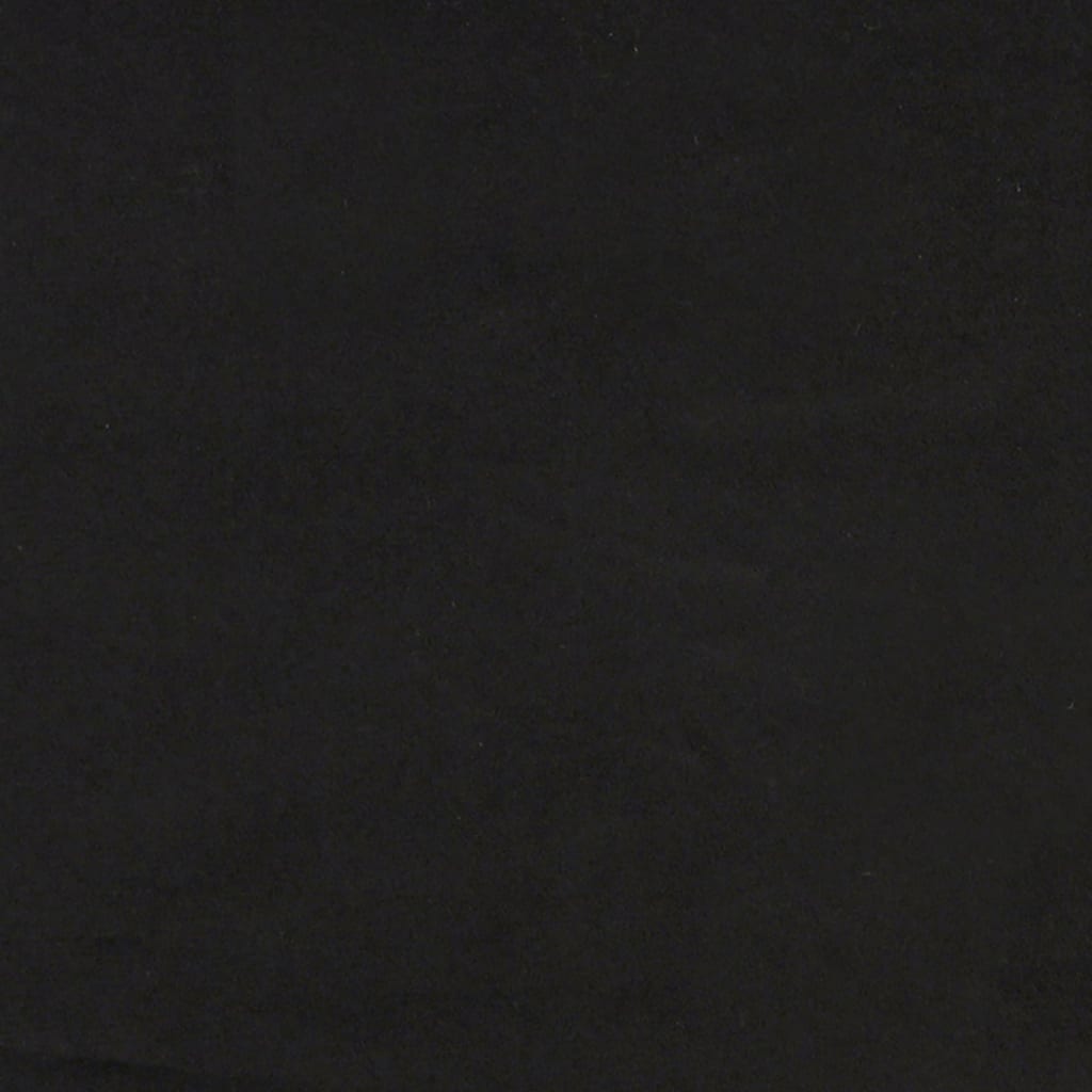 Sitzbank, und Rückenlehne, Bank zum Sitzen, 108x79x79 cm, Samt, Schwarz, vidaXL, 5