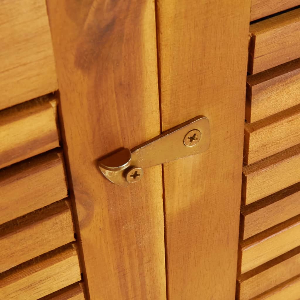 vidaXL Gartenbox 210x87x104 cm Massivholz Akazie