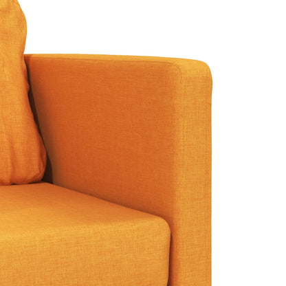 vidaXL – 2-in-1-Bodensofa mit Schlaffunktion, 112 × 174 × 55 cm, Dunkelgelb