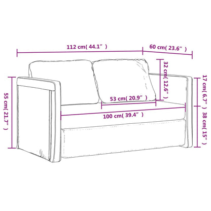 Bodensofa, Boden sofa, Bodencouch, Bodensofa mit Schlaffunktion, Bodensofa klappbar, Stoff, Blau, vidaXL, 9