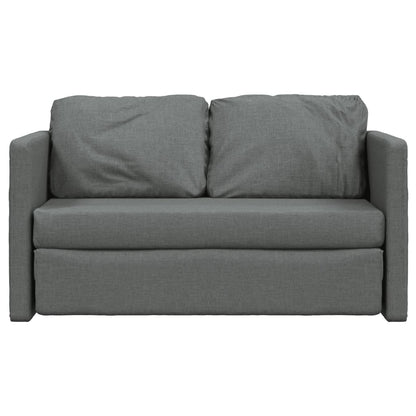 Bodensofa, Boden sofa, Bodencouch, Bodensofa mit Schlaffunktion, Bodensofa klappbar, Stoff, Dunkelgrau, vidaXL, 4