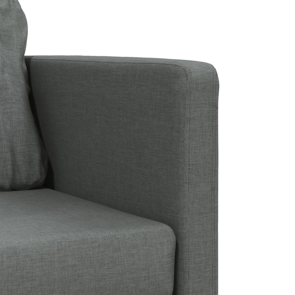 Bodensofa, Boden sofa, Bodencouch, Bodensofa mit Schlaffunktion, Bodensofa klappbar, Stoff, Dunkelgrau, vidaXL, 7