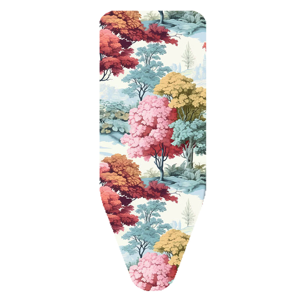 Bügelbrettbezug XL, 140×55 cm – Zweischicht-Bügeltischbezug aus Bio-Baumwolle & dickem Molton, mit Clip, Made in Italy, Colombo Autumn Vibes, 4