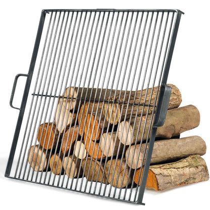 Grillrost aus Rohstahl für Feuerschale - Größe 44x44cm, Cook King, 1