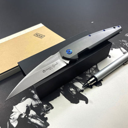 EDC Messer, Gentleman-Messer, Klappmesser, Titan, Maserin SOLAR, Messer kaufen,1