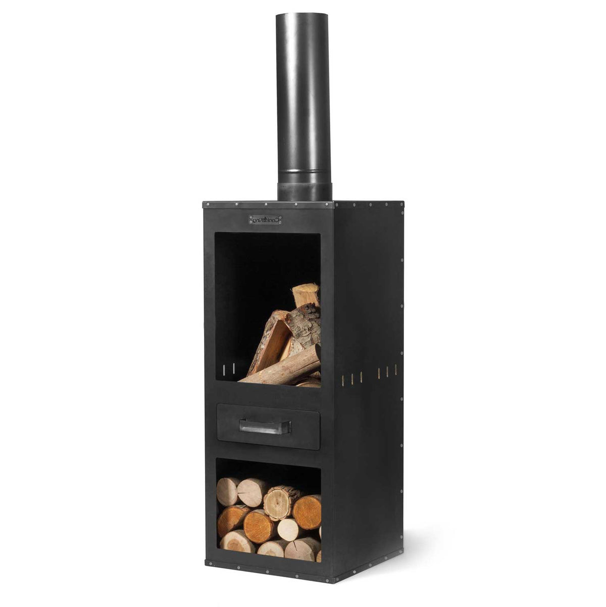 Gartenofen ROSA, Outdoorgrill, Gartenkamin, Outdoor-Küchenofen, Garten-Kamin, Zeltofen Gartenofen, Handgemachte Qualität, 3