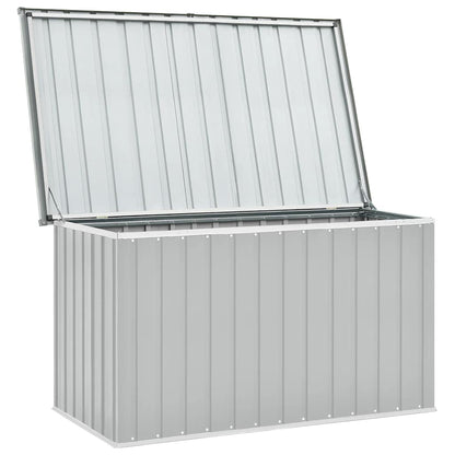 vidaXL Gartenbox Grau 129x67x65 cm
