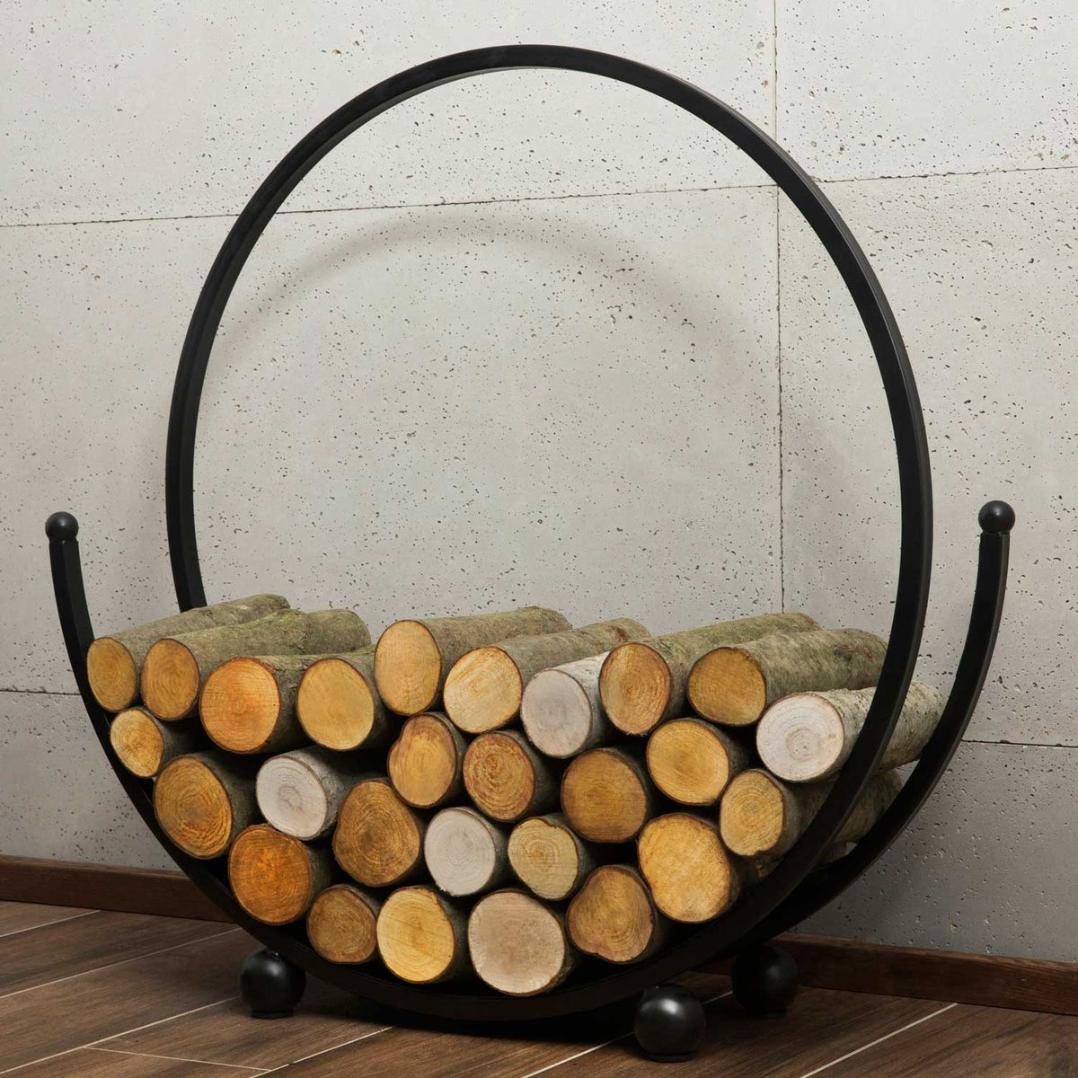 Cook King - Kaminholzregal „SPIRAL“ 80cm