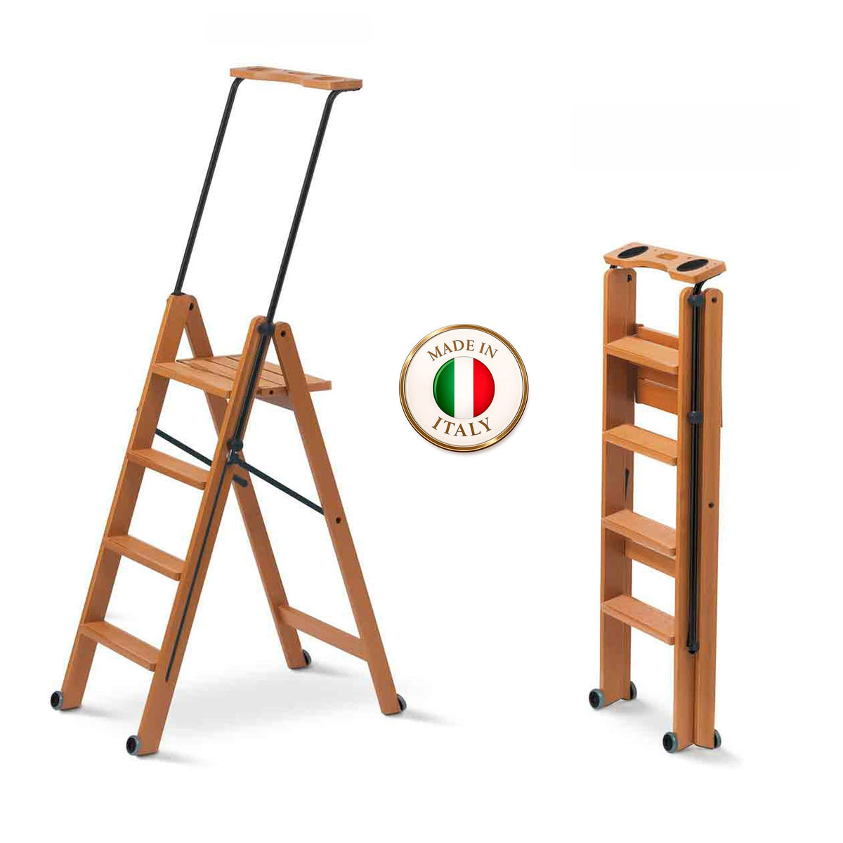 trittleiter, trittleiter 4 stufen, Arit Tascania 4,  Trittleiter kaufen, made in Italy